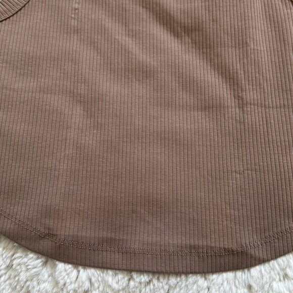 Madewell The Tailored Crop Tank in Sleekhold Size L - Picture 10 of 11